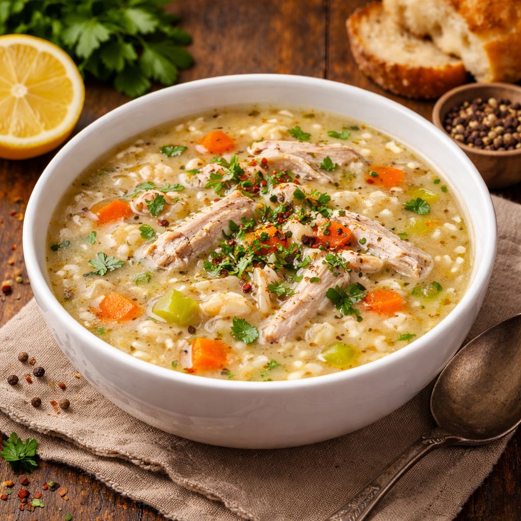 Köy Tavuğu Çorbası